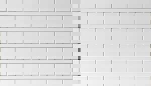 19 x 47 in. Subway Tile Backsplash Kit